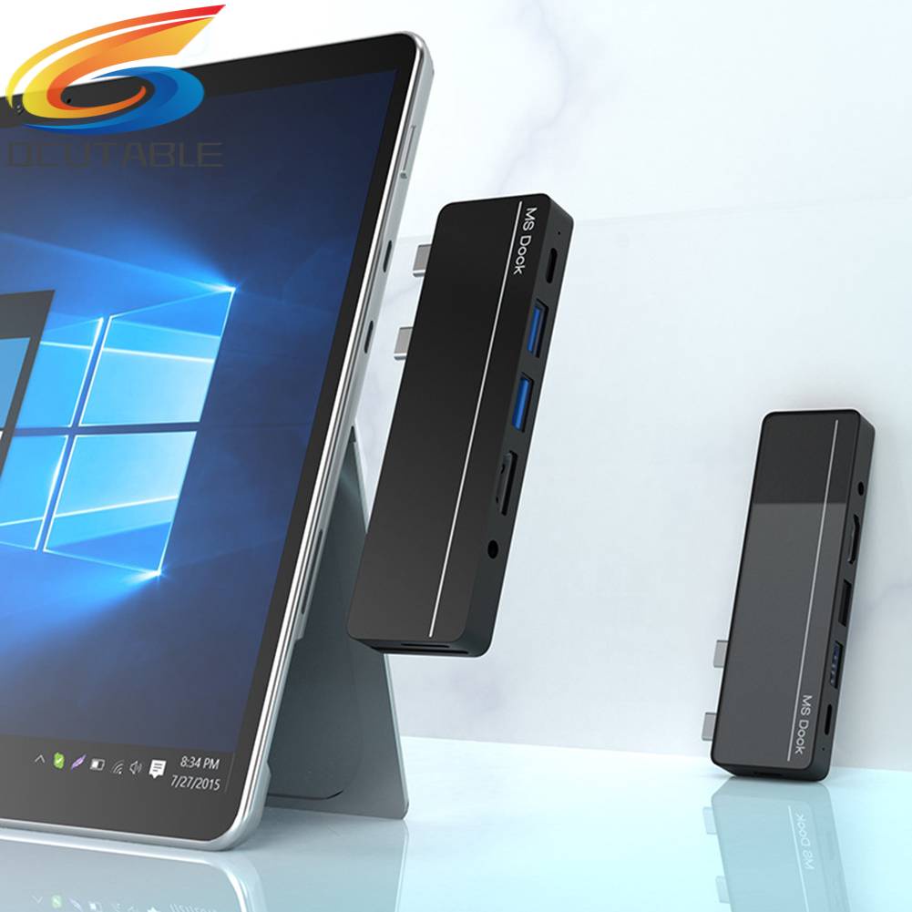 Bộ Chia Cổng Sạc USB Loại C Cho Surface Pro x / Pro8