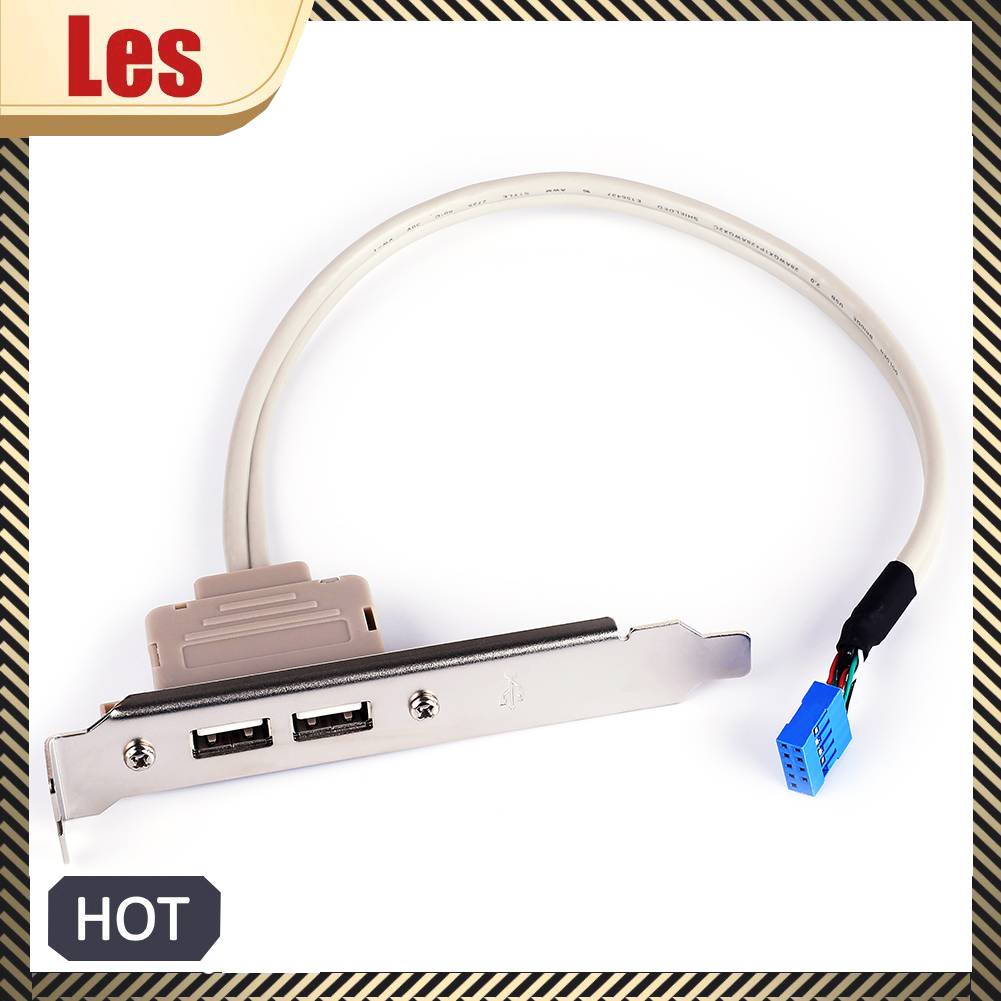 Cáp ChuyểN ĐổI Bo MạCh Chủ 9Pin Sang ĐầU CắM USB 2.0 Cho Desktop PC