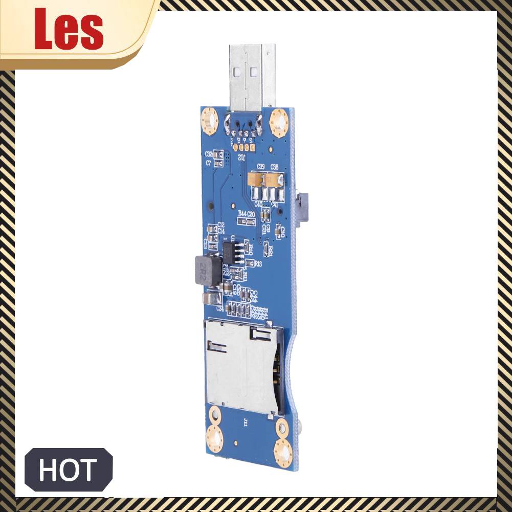 Card Chuyển Đổi PCI-E Sang USB + Khe SIM 6 / 8pin Cho Mô Đun WWAN LTE Thẻ
