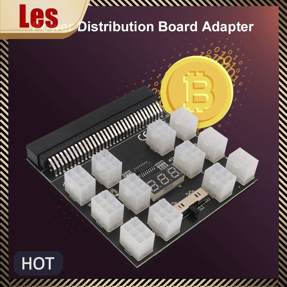 Bo Mạch Breakout 12 Cổng ATX 6 Pin 1200W Cho DPS-800GB 1200FB 1200QB A