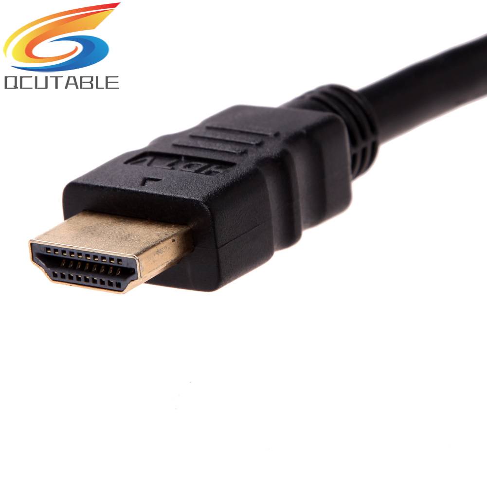 Cáp ChuyểN ĐổI 1080P HDMI Sang 2 Lỗ CắM 1