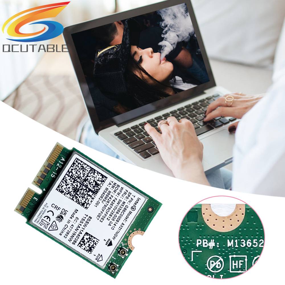 Thẻ Mạng Không Dây 2.4GHz / 5GHz WIFI6E Băng Tần Kép 3000Mbps Cho Laptop