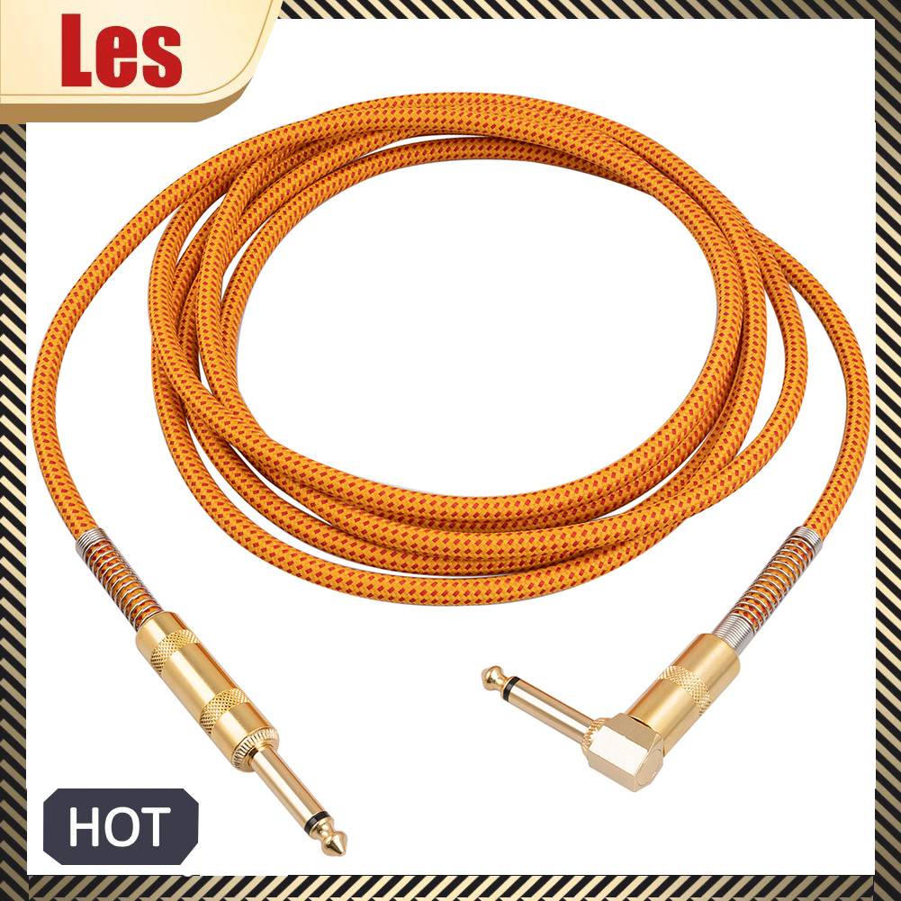 Cáp KếT NốI TS Sang 1 / 4-Inch TS 6.35mm Mạ VàNg 6.35mm Cho ĐàN Guitar 1 / 4-Inch