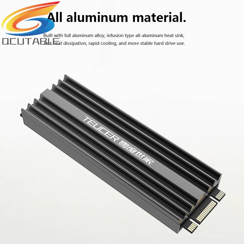 Tản Nhiệt Hợp Kim Nhôm Tecer M2-LD02 9mm M.2 2280 SSD