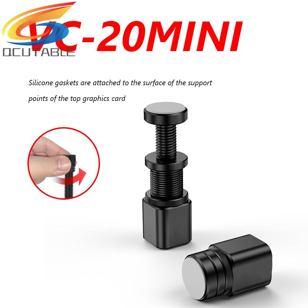 Bộ Giá Đỡ Card Đồ Họa MINI VC-20 Bằng Hợp Kim Màu Đen Cho ITX + MATX