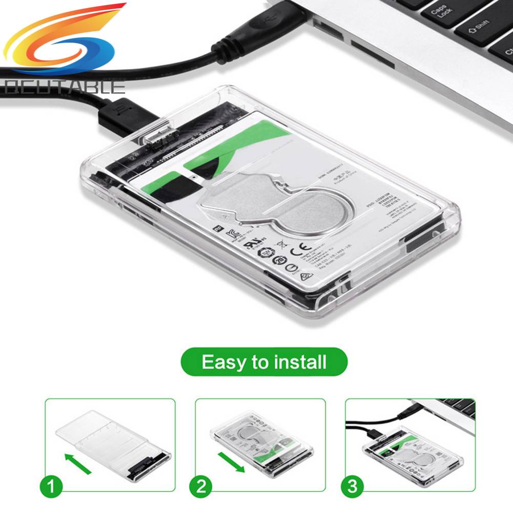 Hộp Đựng Ổ Cứng 2.5 inch HDD SSD SATA III Sang USB 3.0