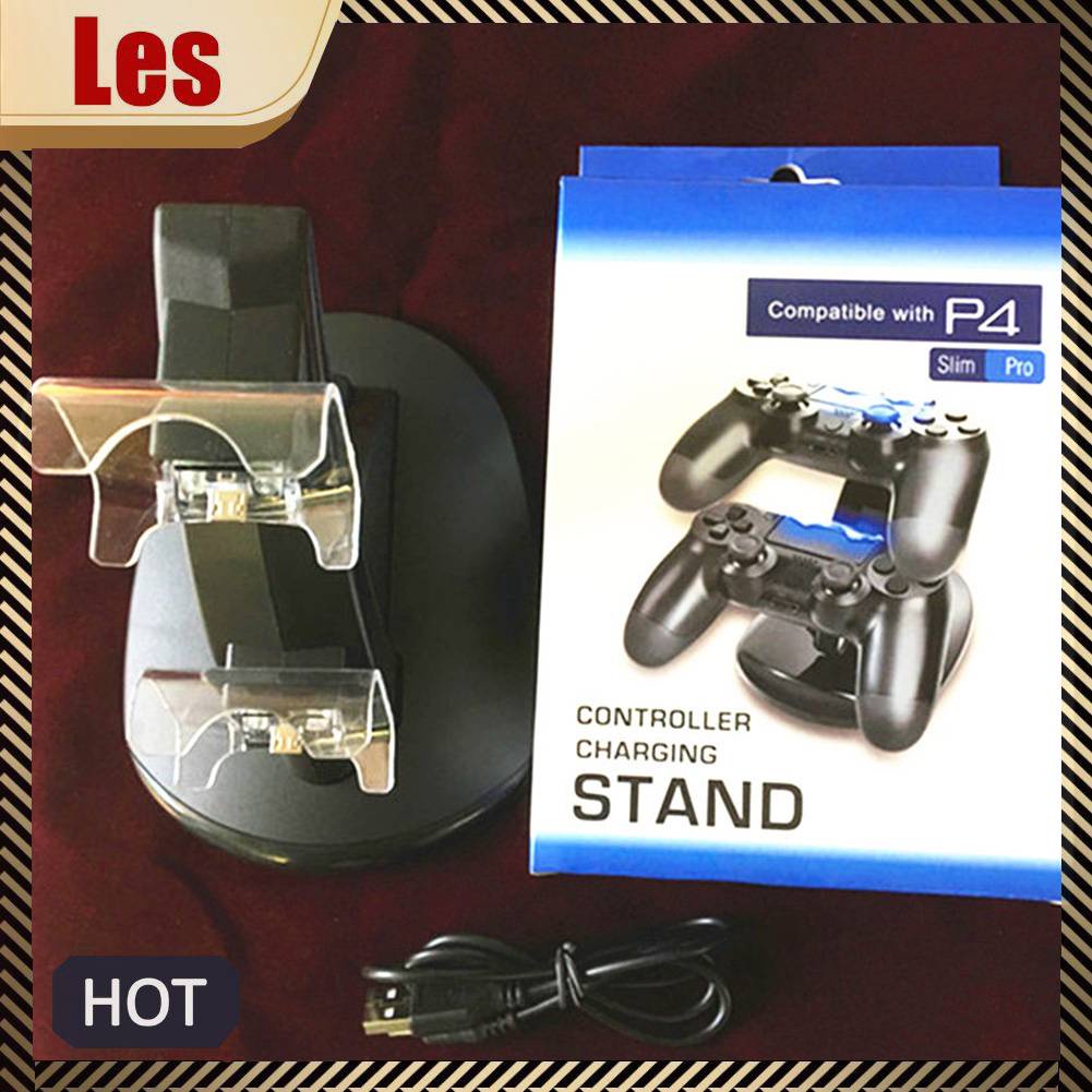Giá Đỡ + Chuôi SạC USB Cho Tay CầM Chơi Game PS4