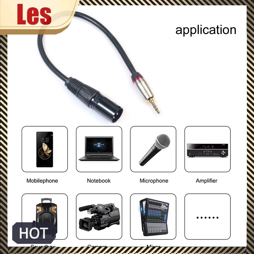 Cáp ChuyểN ĐổI Âm Thanh 3.5mm TRS Sang XLR 3Pin 0.3m