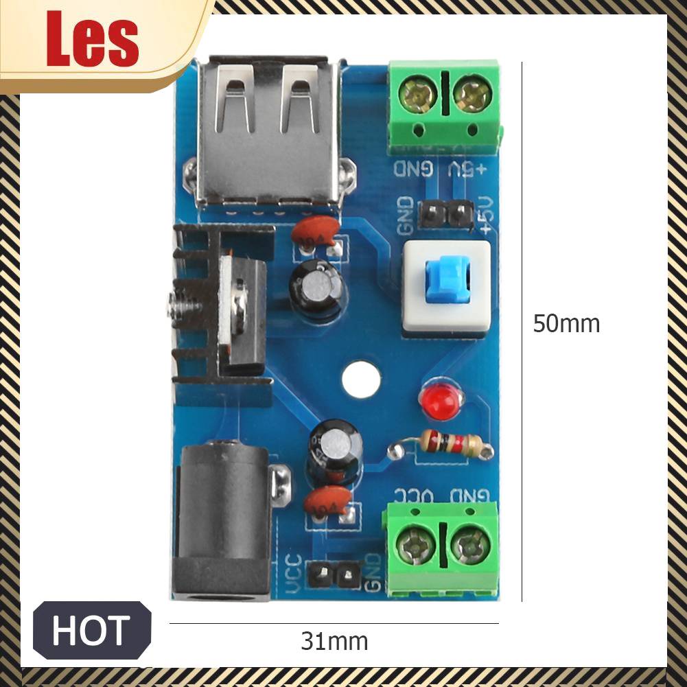 Mô Đun Chuyển Đổi Nguồn Điện 7-15V 9V 12V Sang 5V 2A L7805