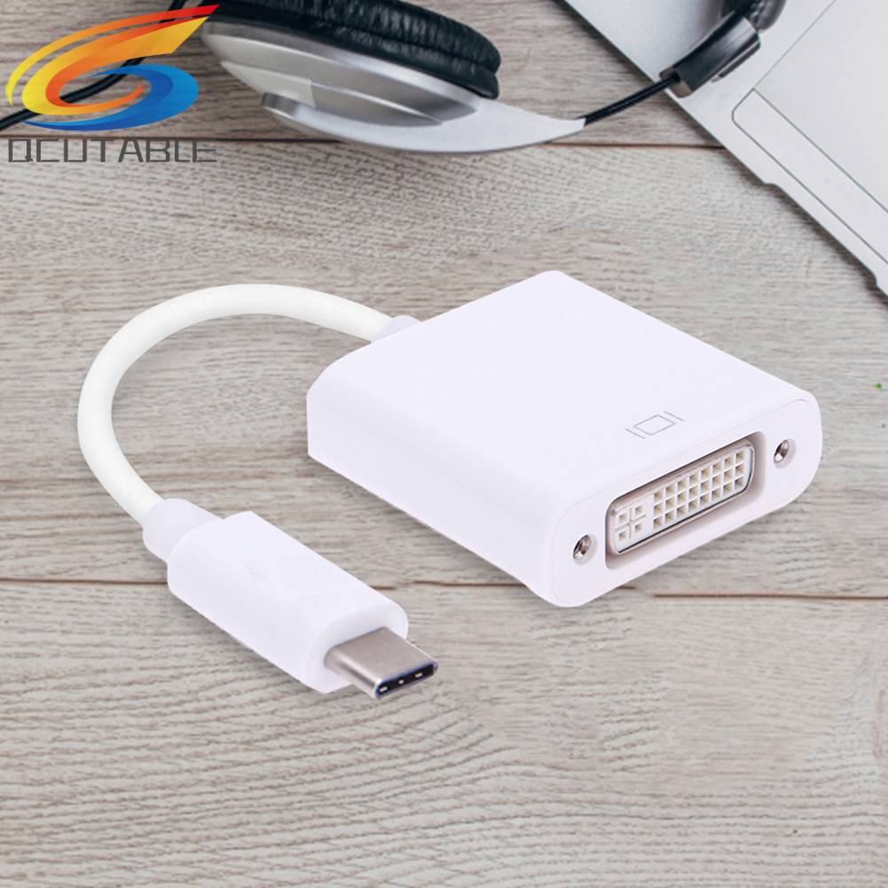 Cáp Chuyển Đổi Type C USB 3.1 Male Sang DVI 1080P Male