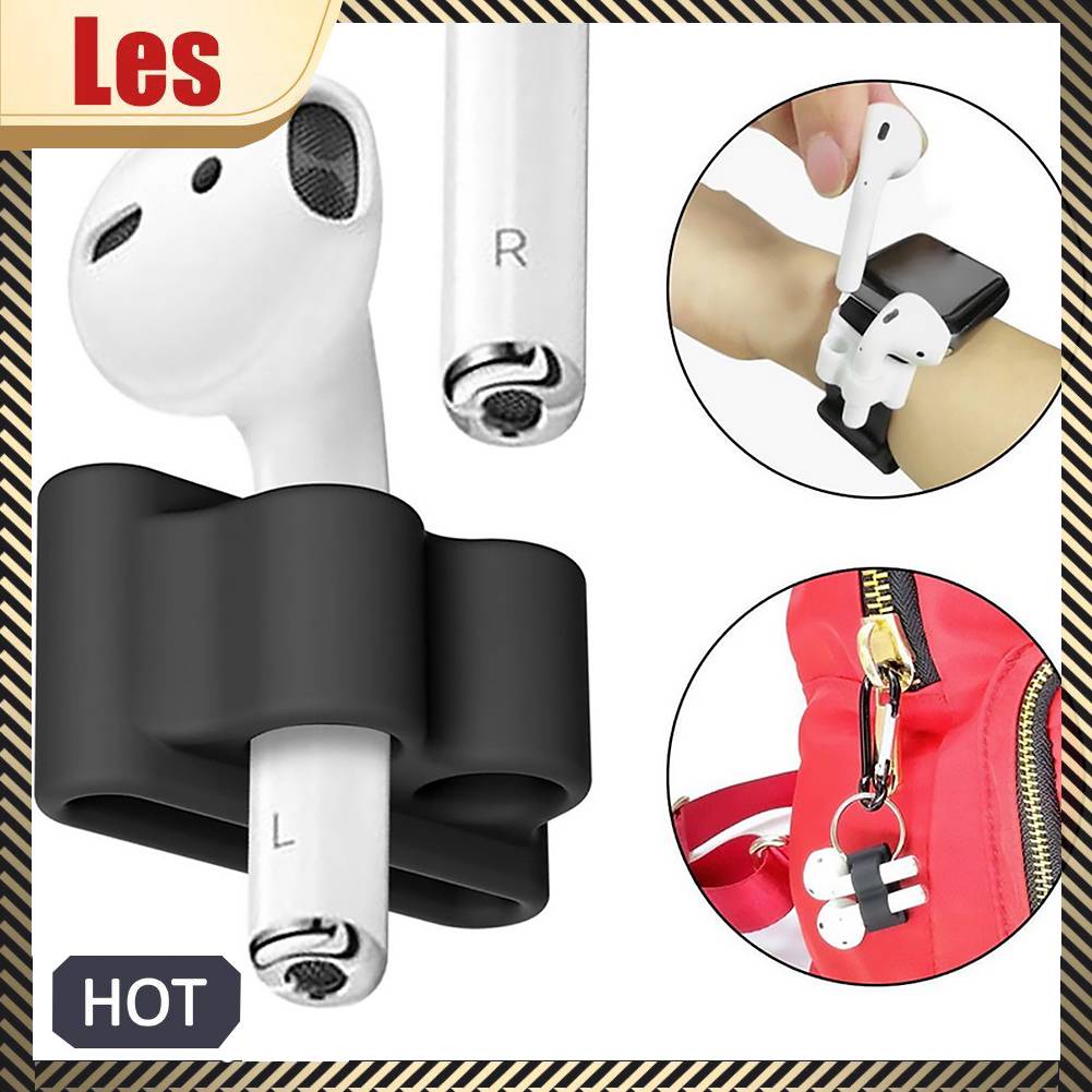 Phụ Kiện Giá Đỡ Cố Định Tai Nghe AirPods Bằng Silicone