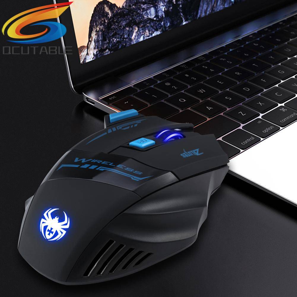 Chuột Không Dây ZELOTES F-14 Quang HọC, 2.4GHz, 2400DPI