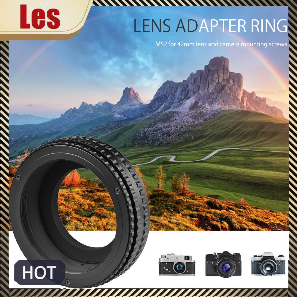 Ngàm Chuyển Đổi Ống Kính M52 Sang M42 17-31mm