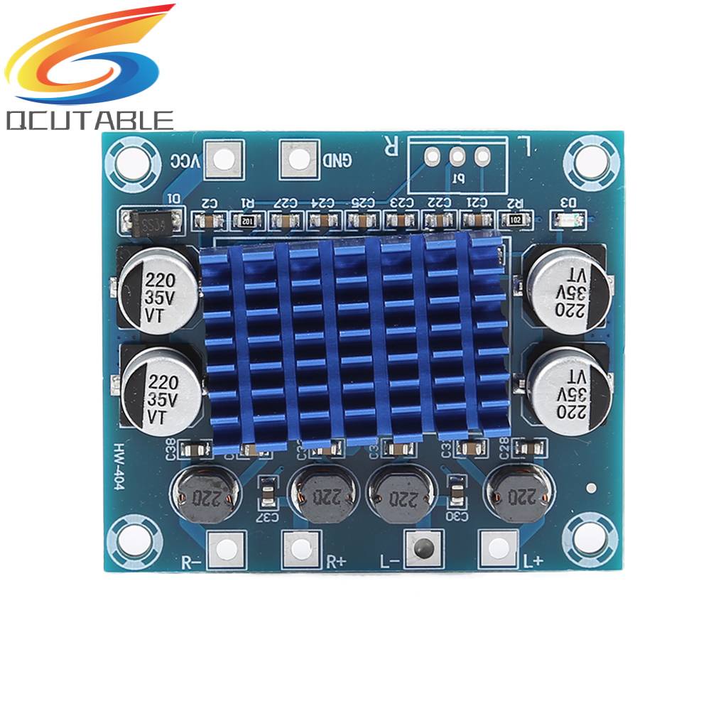 Bảng Mạch Khuếch Đại Âm Thanh Kỹ Thuật Số 30W MP3 Kênh Kép