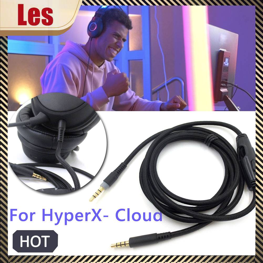 Dây Cáp Âm Thanh Thay Thế Cho Tai Nghe HyperX Cloud / Cloud Alpha