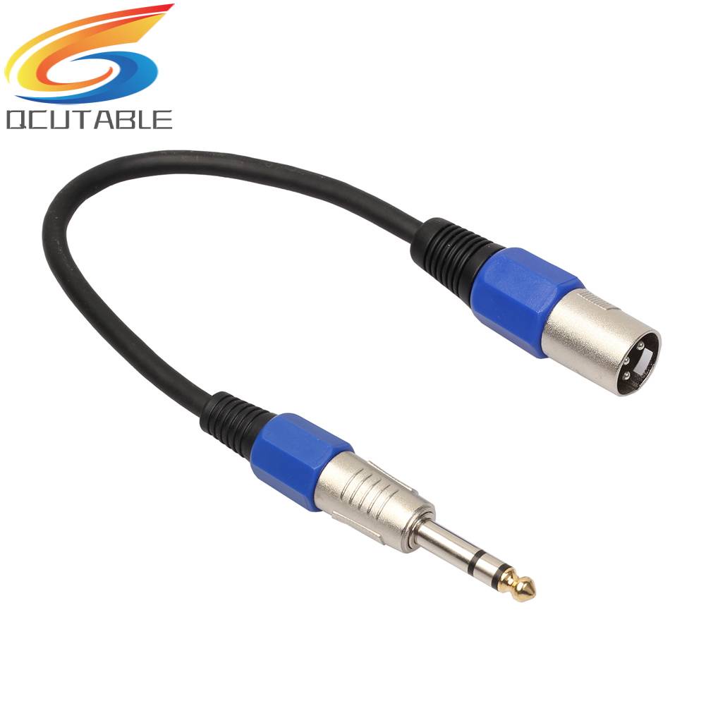 Cáp Chuyển Đổi 3P XLR Đực Sang 1 / 4 Cái 6.35mm Cái