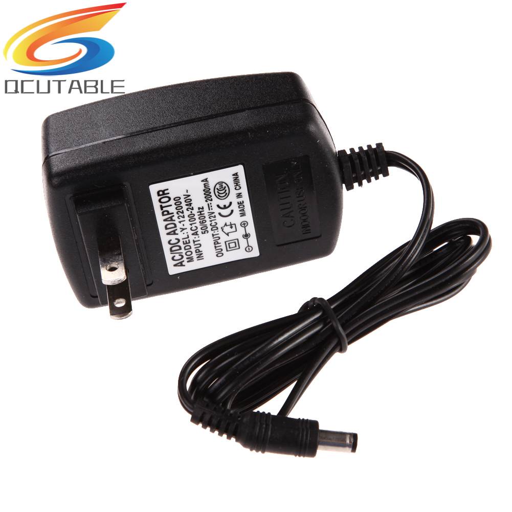 Phích Cắm Sạc US AC 100-240V DC 5.5X2.5Mm 12V 2A 2000mA