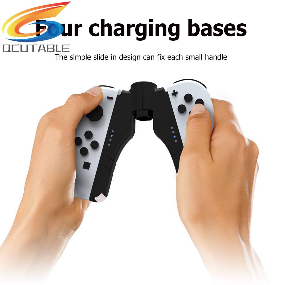 Bộ Sạc 4 Món Cho Tay Cầm Chơi Game Nintendo Switch NS / Switch