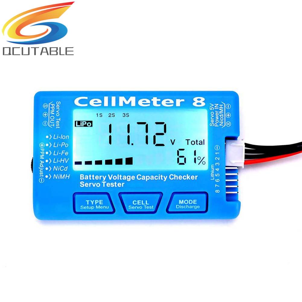 Thiết Bị Kiểm Tra Điện Áp Pin CellMeter 8 Lít