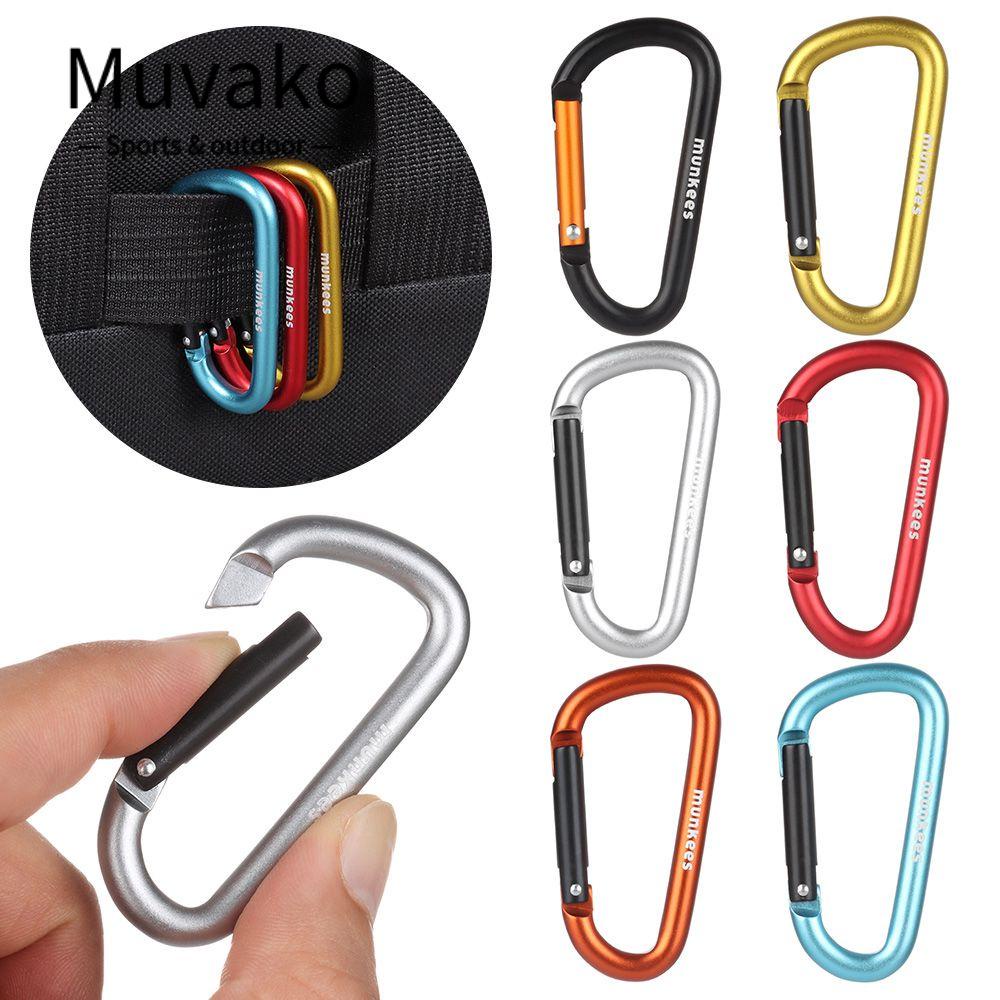 MUVAKO Set 2 Móc Khóa Leo Núi Bằng Hợp Kim Chất Lượng