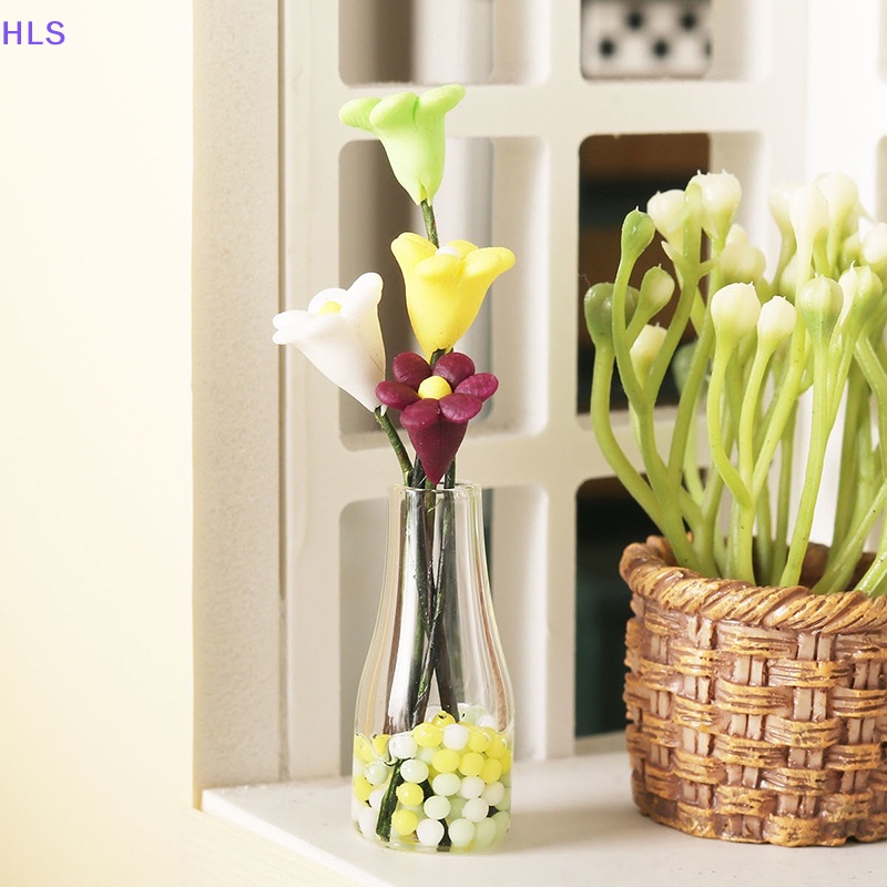 Chậu Hoa 1: 12 Dùng Trang Trí Nhà Búp Bê / Tiểu Cảnh