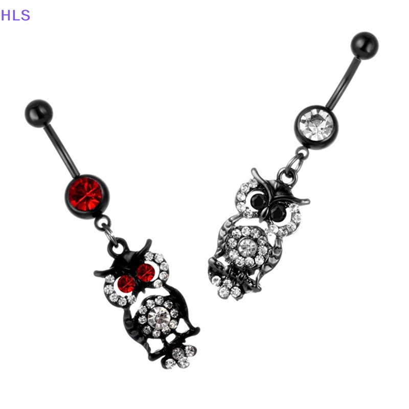 1 Khuyên Rốn Hình Trái Tim Bằng Thép Y Tế Đính Đá Zircon