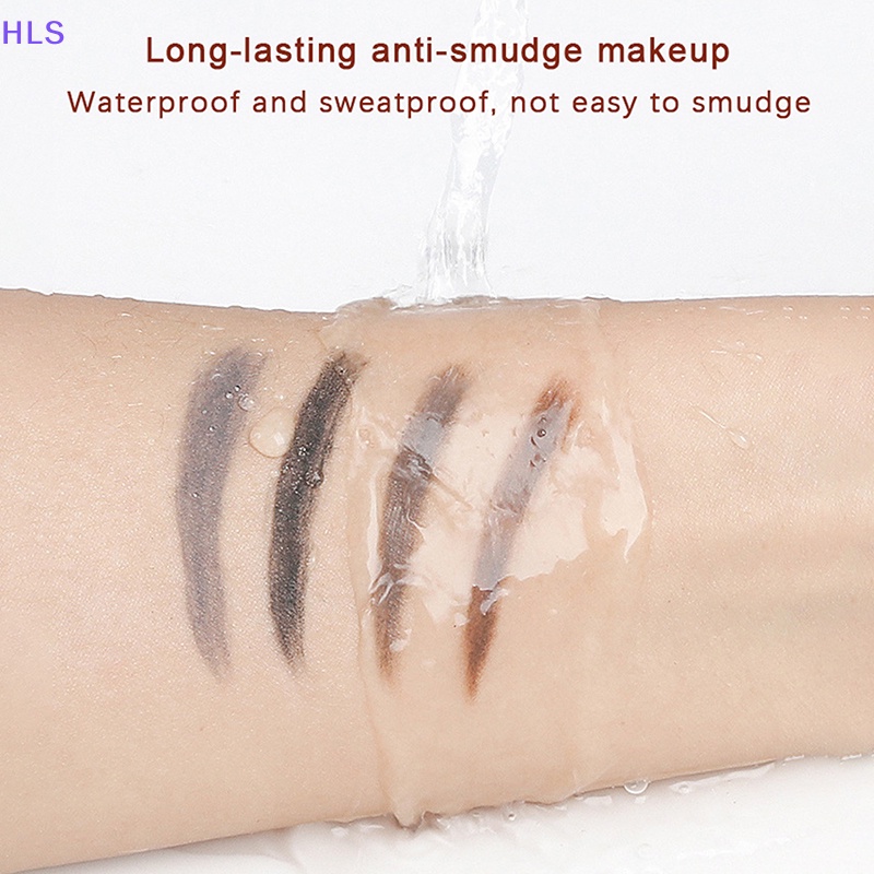 Bút Chì Kẻ Lông Mày Đầu Tam Giác Siêu Mịn Kháng Nước 3 Màu Tùy Chọn