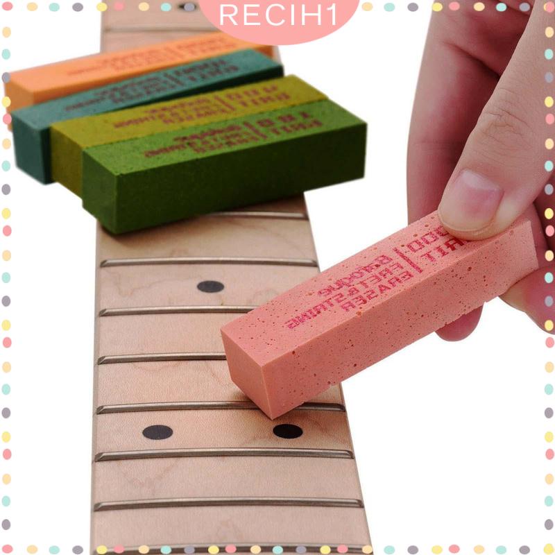 Bộ 5 Khối Tẩy Đánh Bóng Đàn Guitar / Ukulele Bằng Cao Su Tiện Dụng