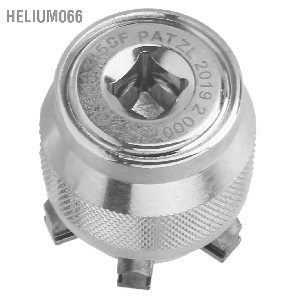 Helium066 Thép Đa Năng Cờ Lê Tay Ổ Cắm Chìa Khóa Dụng Cụ Cầm