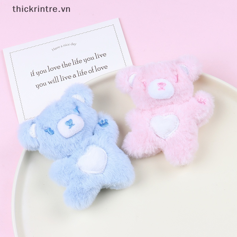 Móc Khóa Hình Gấu Nhồi Bông Đáng Yêu