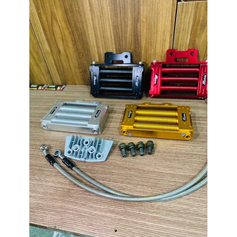 Két Nhớt nhôm Dành Cho Wave-Dream thương hiệu APIDO 3 Tầng Tảng Nhiệt