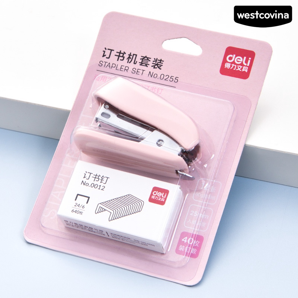 [WSTN]✎1 Bộ Dụng Cụ Dập Ghim Mini Chống Trượt Dễ Dàng Mang Theo