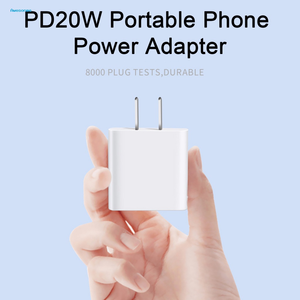 Củ Sạc PD20W Hiệu Quả Cao Cho Điện Thoại Apple 12 / 13