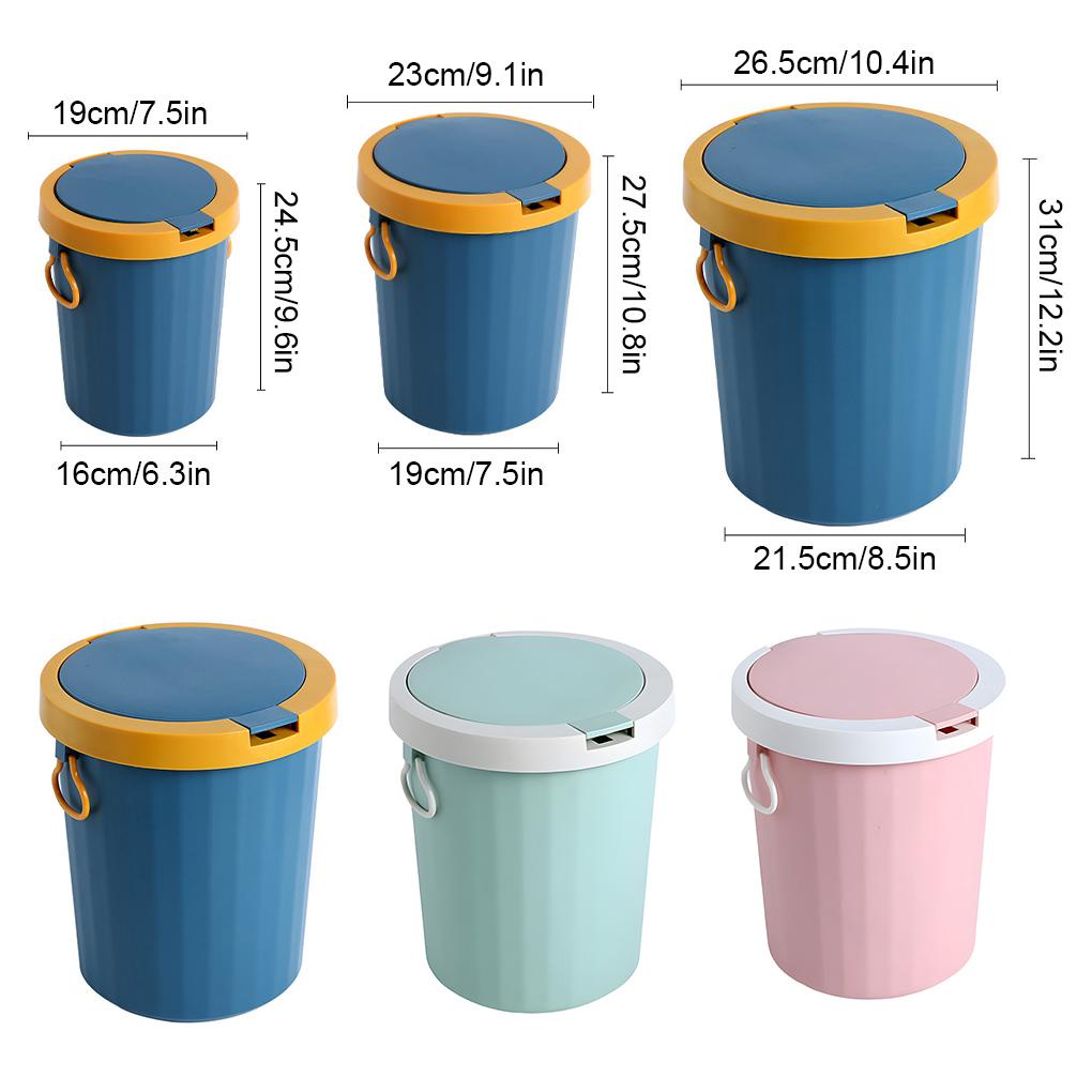 Pp Streamline Giỏ Đựng Rác Có Nắp Thiết Kế Tiện Lợi Và Bền
