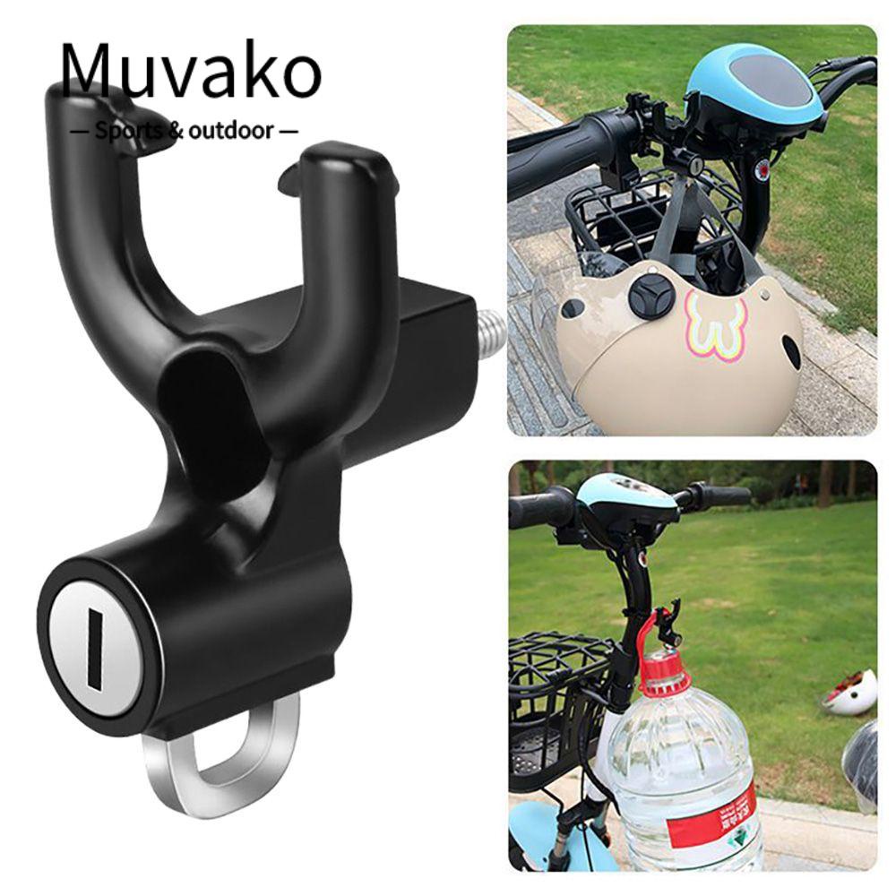 MUVAKO Móc Treo Mũ Bảo Hiểm Xe Đạp Điện Đa Năng  E-Bike
