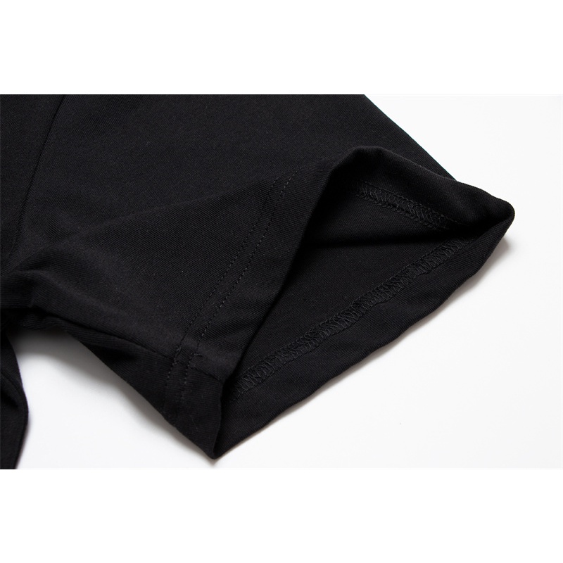 Áo Thun Dáng Rộng Ngắn Tay Thời Trang Unisex Cao Cấp L333