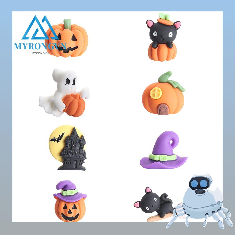 MYRONGVN Đồ trang trí Ma Bí Ngô Dơi Bí Ngô Mini Trang Trí Halloween