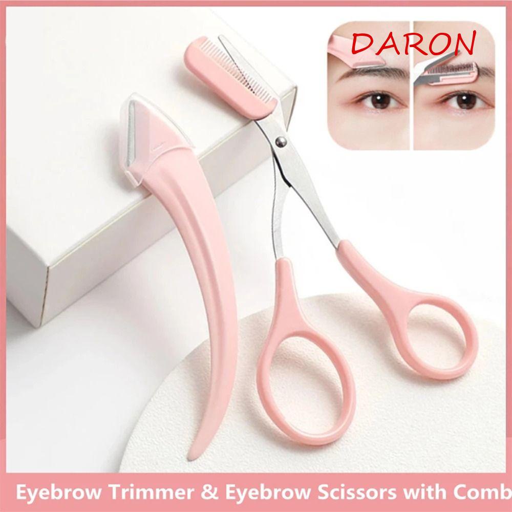 DARON Bộ 3 Dụng Cụ Cắt Tỉa Lông Mày Chuyên Nghiệp Dành Cho Nữ