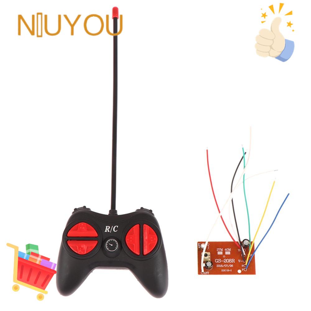 NIUYOU Bảng Mạch Truyền Tín Hiệu Radio PCB 4CH Cho Xe Hơi Đồ Chơi Điều Khiển Từ Xa