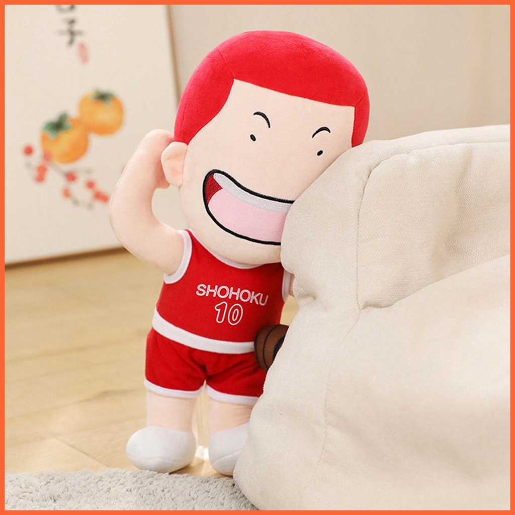 Búp Bê Nhồi Bông 35cm Hình Nhân Vật Hoạt Hình Nhật Bản Hanamichi Sakuragi Kaede Rukawa chunvn chunvn