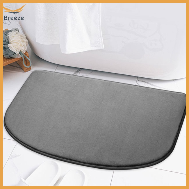 Thảm Lót Sàn Hình Tròn Thấm Hút Tốt Chống Trượt Nhanh Khô Tiện Dụng Cho Phòng Ngủ / Nhà Bếp / Phòng Tắm