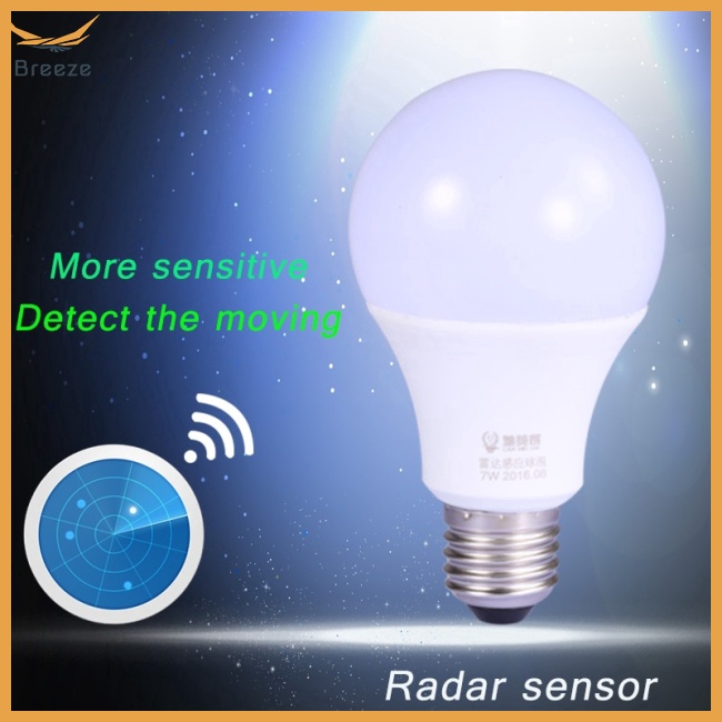 Bóng Đèn Led Thông Minh 220V Có Cảm Biến Chuyển Động