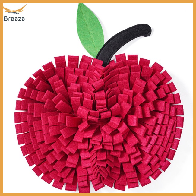 Thảm Nỉ Hình Quả Táo Huấn Luyện Cún Cưng Chậm Chống Bệnh Dịch Tự Nhiên