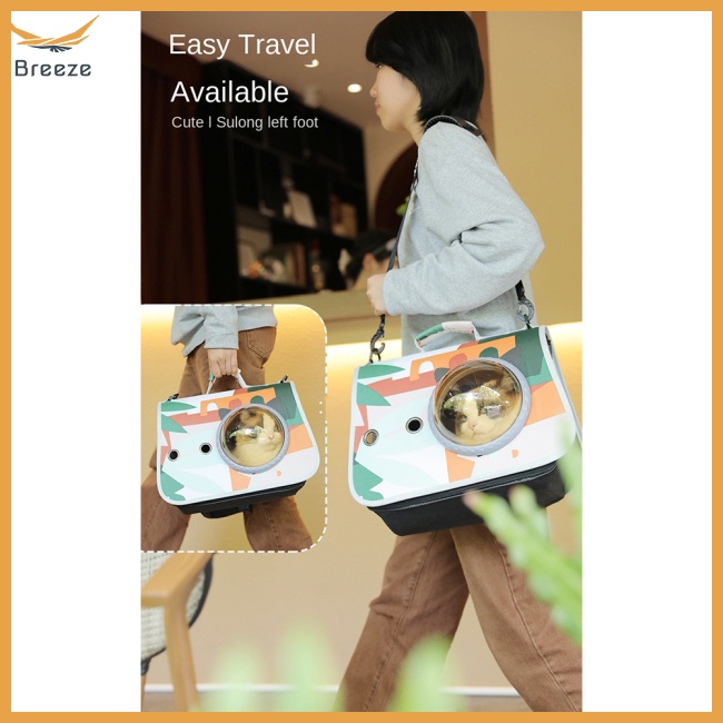 Túi Đựng Thú Cưng Thoáng Khí Trong Suốt 4 Màu Tùy Chọn