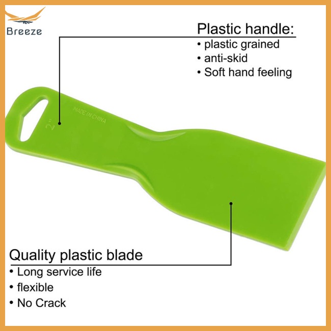 Set 5 Lưỡi Dao Cạo Bằng Nhựa Linh Hoạt Cho Vẽ Tranh