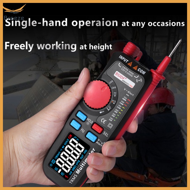 Vạn Năng Kế Kỹ Thuật Số Trms Adm92cl Pro Mini Trms Ac / dc