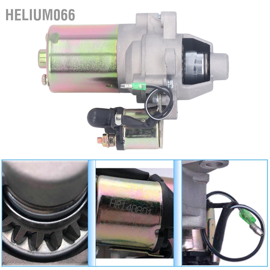 Helium066 Động Cơ Khởi Phụ Kiện Thay Thế Có Van Điện Từ Cho 168F 170F GX160 GX210 Xăng Máy Phát DC12V