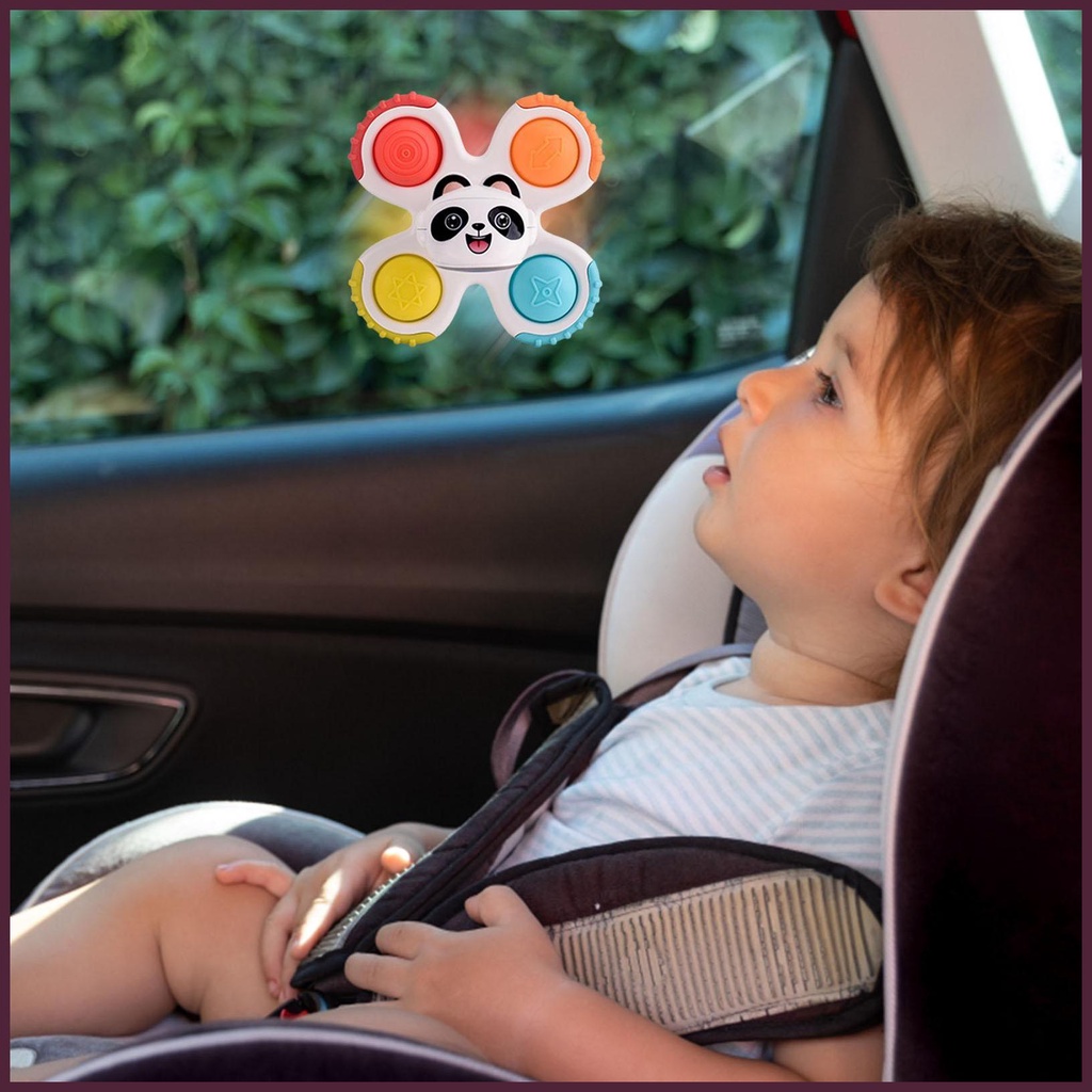 Con Quay Đồ Chơi Fidget Spinner HìNh NgườI Du HàNh Montessori Cho Bé