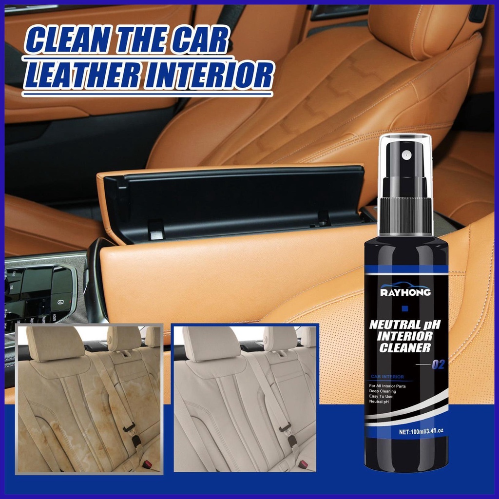 Mút Xốp Làm Sạch Vết Bẩn Mạnh Mẽ Đa Năng Cho Ghế Da Nội Thất Xe Hơi