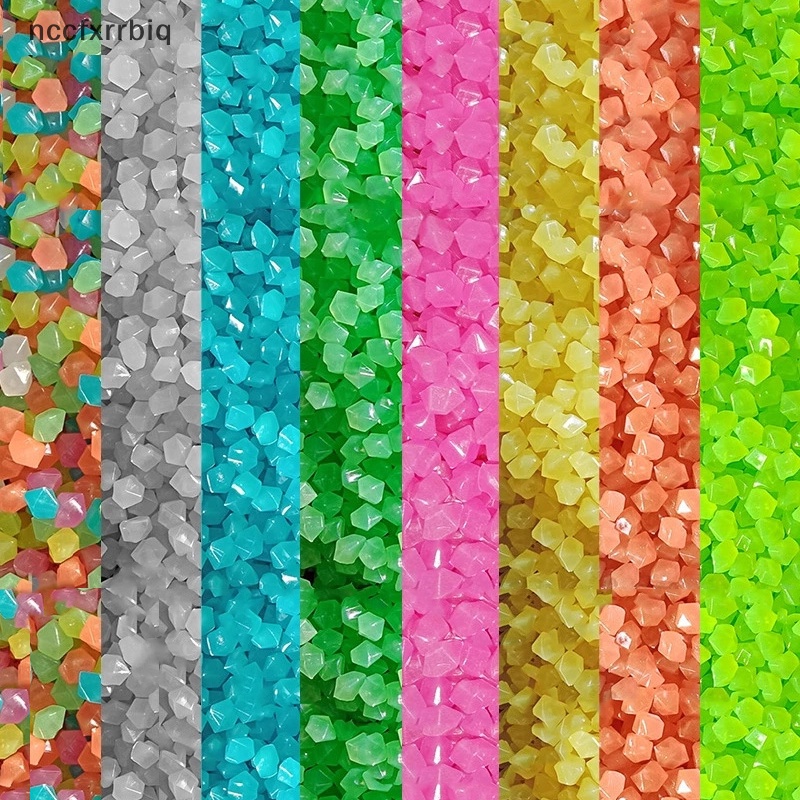 100 viên đá Phát Sáng cảnh quan hồ cá sân vườn gia đình phát sáng trong bóng tối đá cuội mới